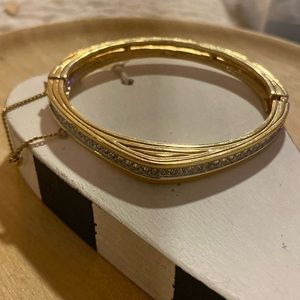 Gold panetta antique bracelet